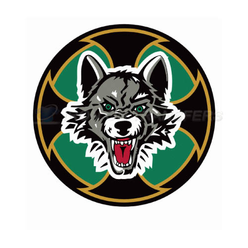 Chicago Wolves Iron-on Stickers (Heat Transfers)NO.9000